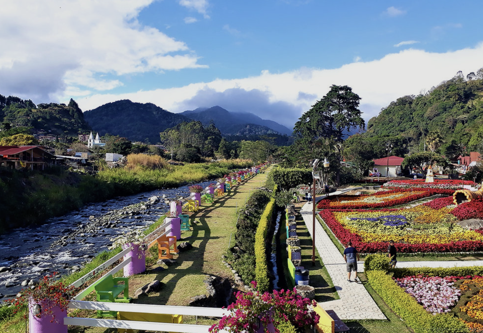 Green hills above Boquete in Chiriquí province.
