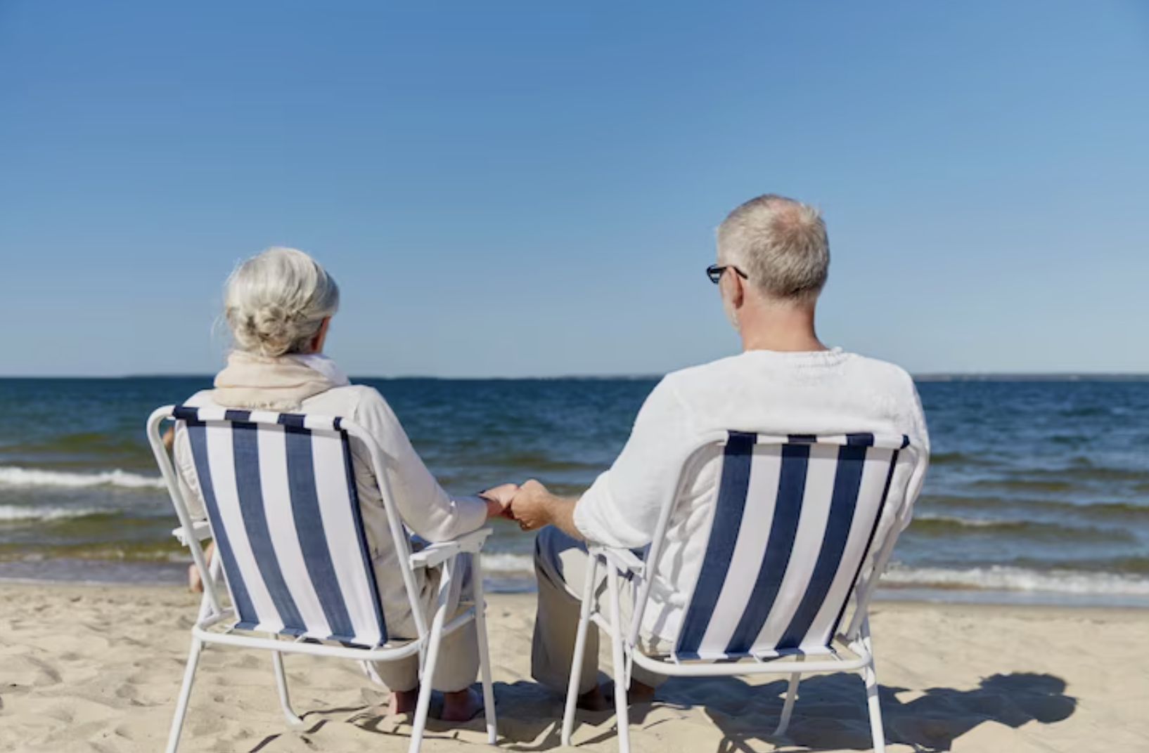 A couple in their mid-sixties on a residential street in Panama City.