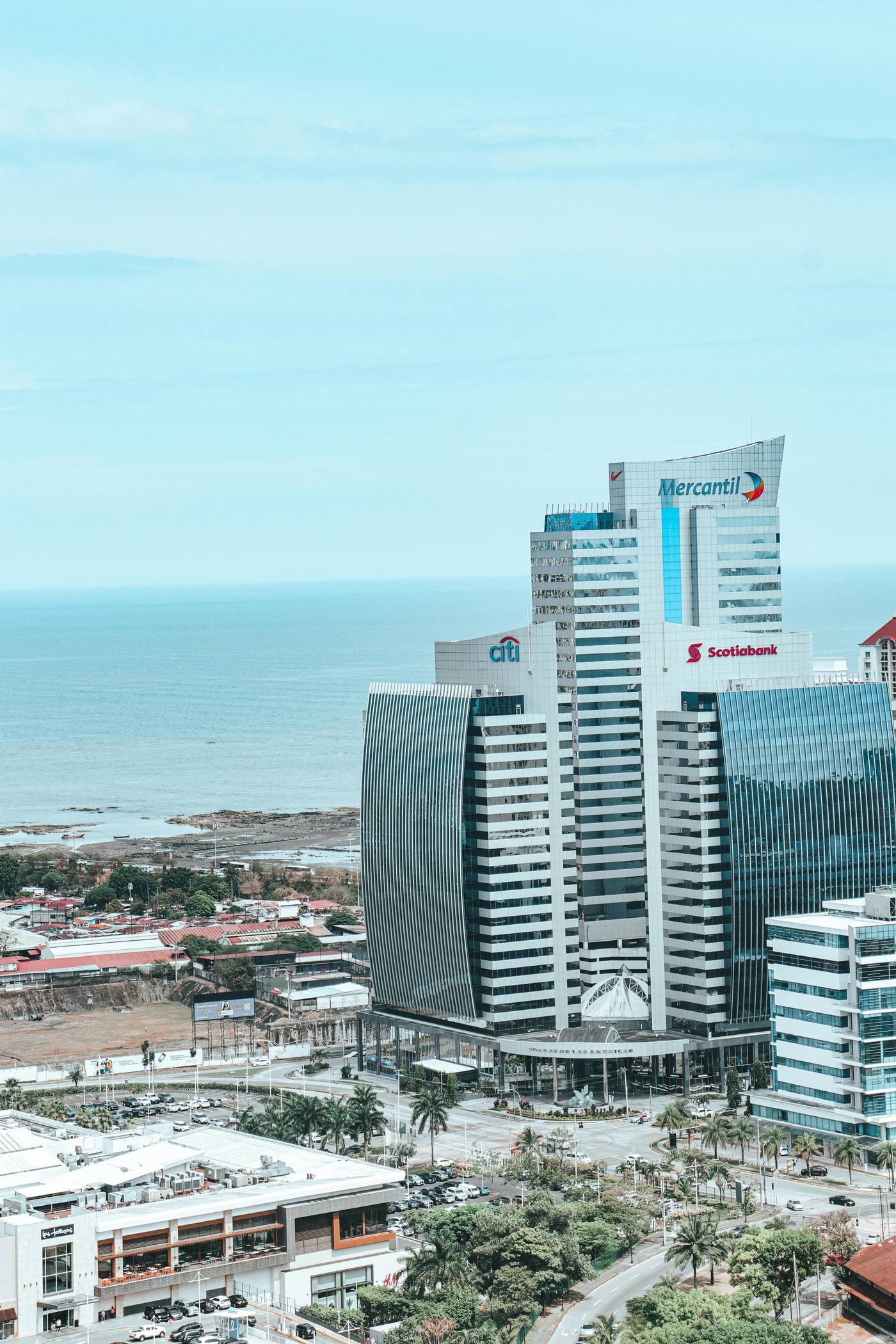 Banking district in Panama City.